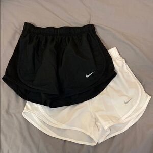 Women's Black and White Athletic Shorts Nike Bundle